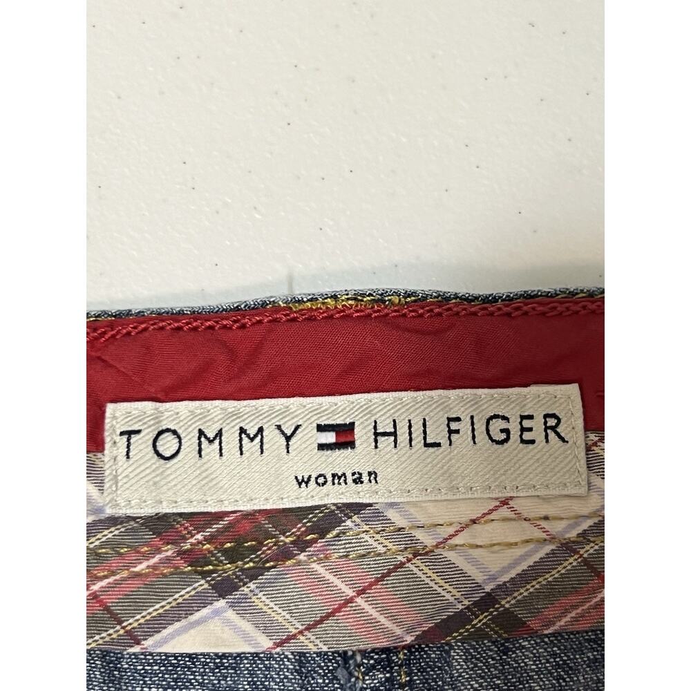 Vintage Y2K Tommy Hilfiger Women’sDenim Light Wash Maxi Long Skirt Sz 16 Western - Picture 5 of 9